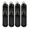 Heat Protection Spark Plug Insulation Boot Heat Shield Protector Black-Pack 8