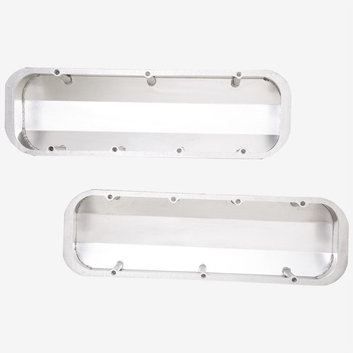 TFI Racing Valve Covers Fabricated Chevrolet BB 396-502 Tall Anodised with Rails