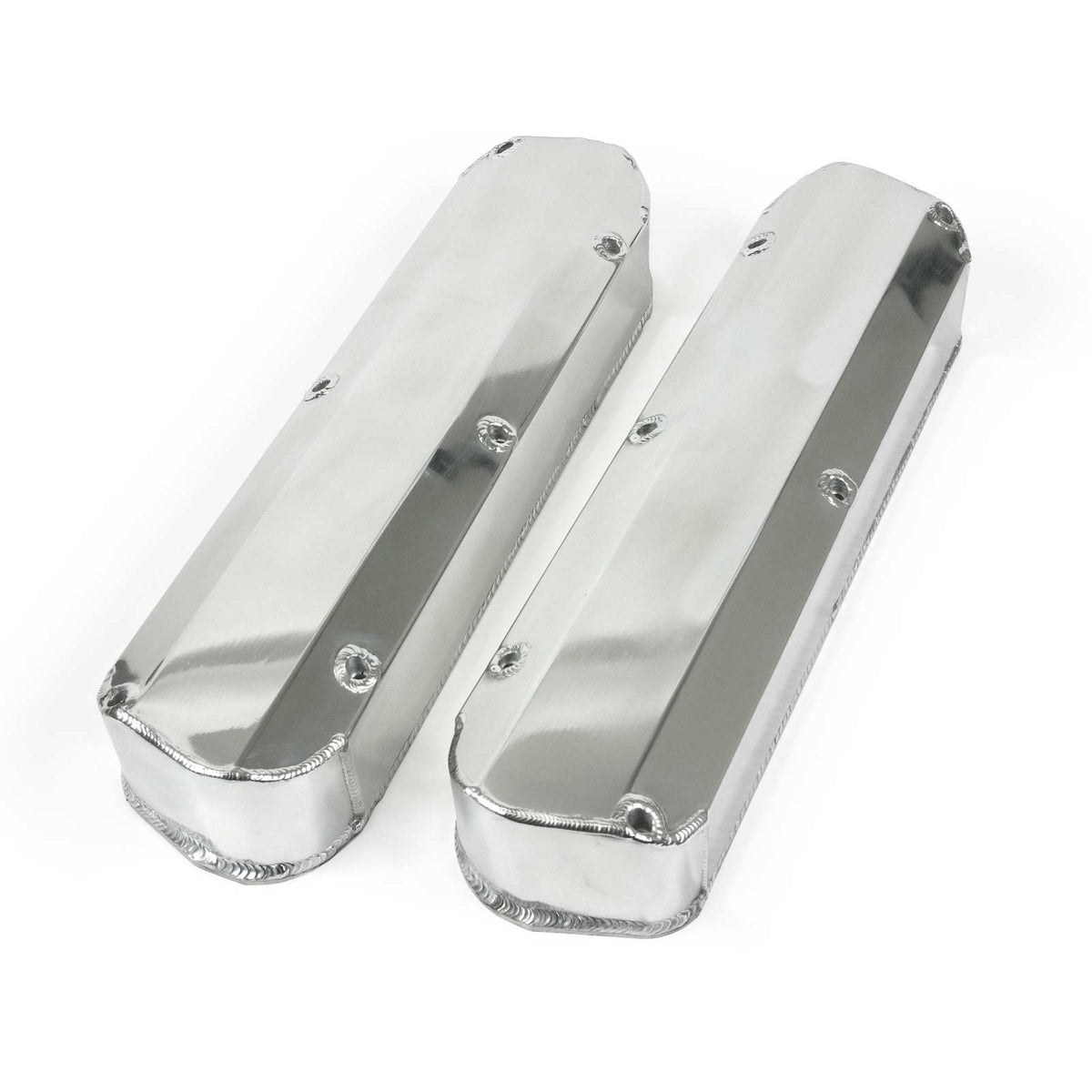 TFI Racing Valve Covers Fabricated Ford 260-351 Windsor Anodised with rails