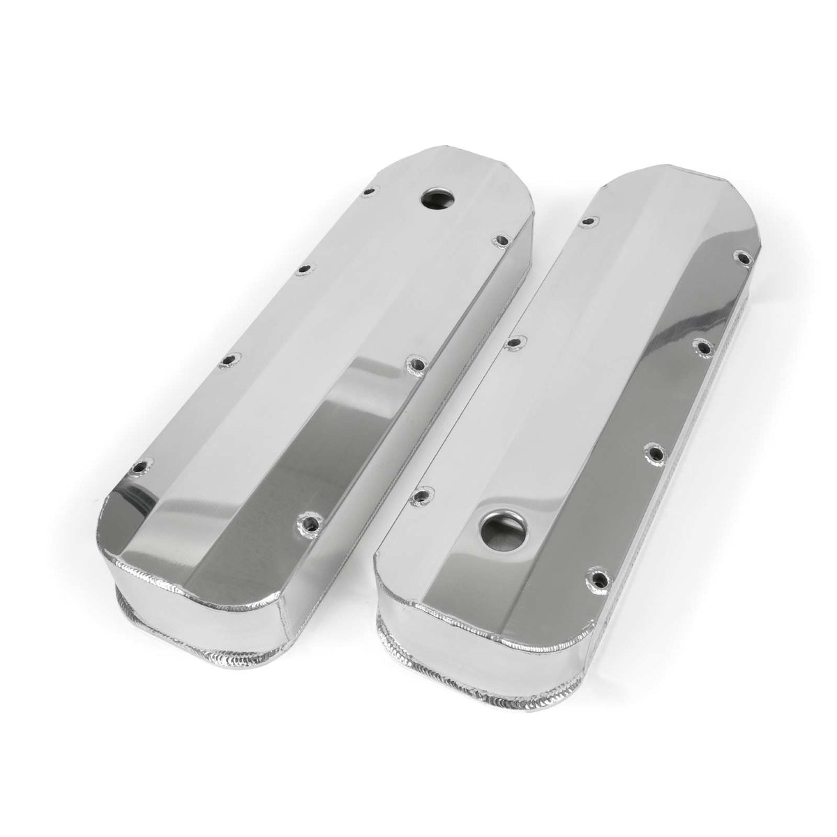 TFI Racing Valve Covers Fabricated Chevrolet BB 396-502 Tall Anodised with Rails