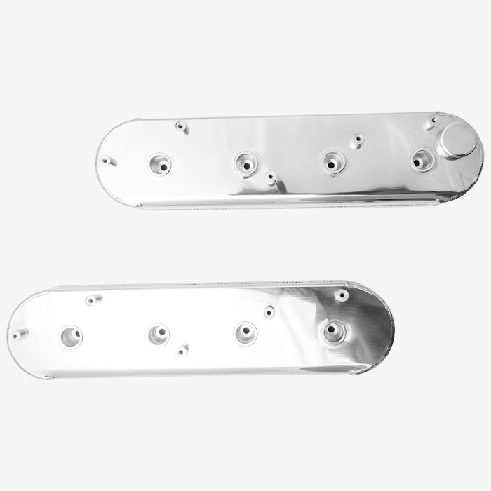 TFI Racing Valve Covers Chevrolet LS Centre Bolt Fabricated Aluminium + Coil Mts