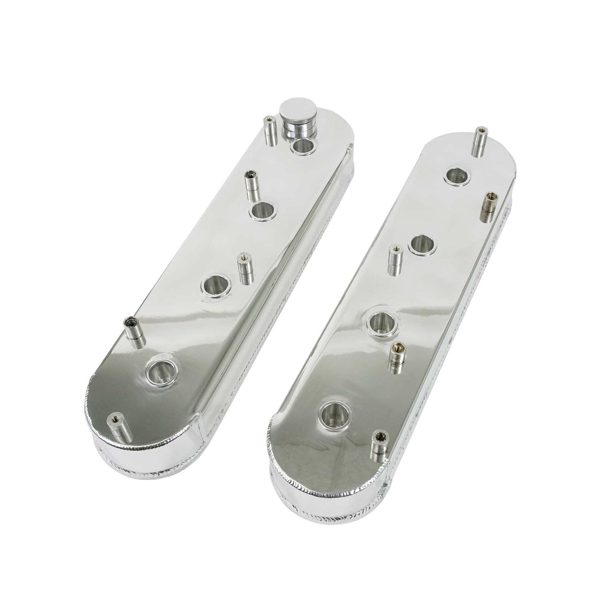 TFI Racing Valve Covers Chevrolet LS Centre Bolt Fabricated Aluminium + Coil Mts