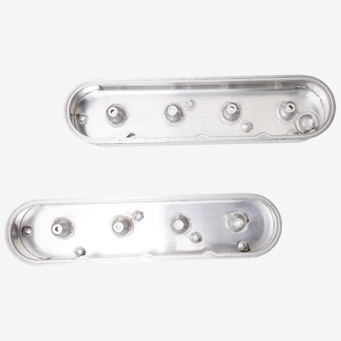 TFI Racing Valve Covers Chevrolet LS Centre Bolt Fabricated Aluminium + Coil Mts
