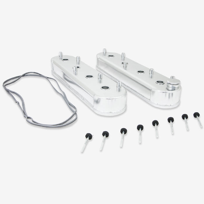 TFI Racing Valve Covers Chevrolet LS Centre Bolt Fabricated Aluminium + Coil Mts