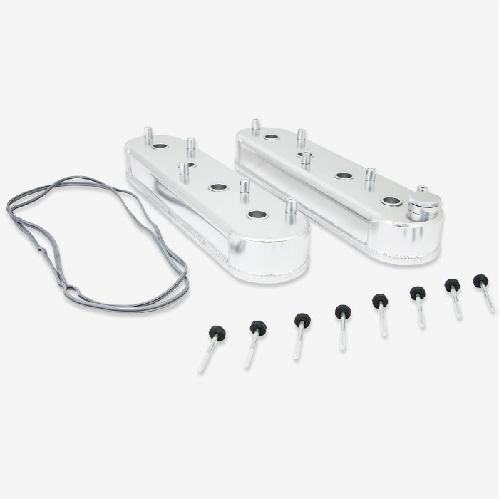 TFI Racing Valve Covers Chevrolet LS Centre Bolt Fabricated Aluminium + Coil Mts