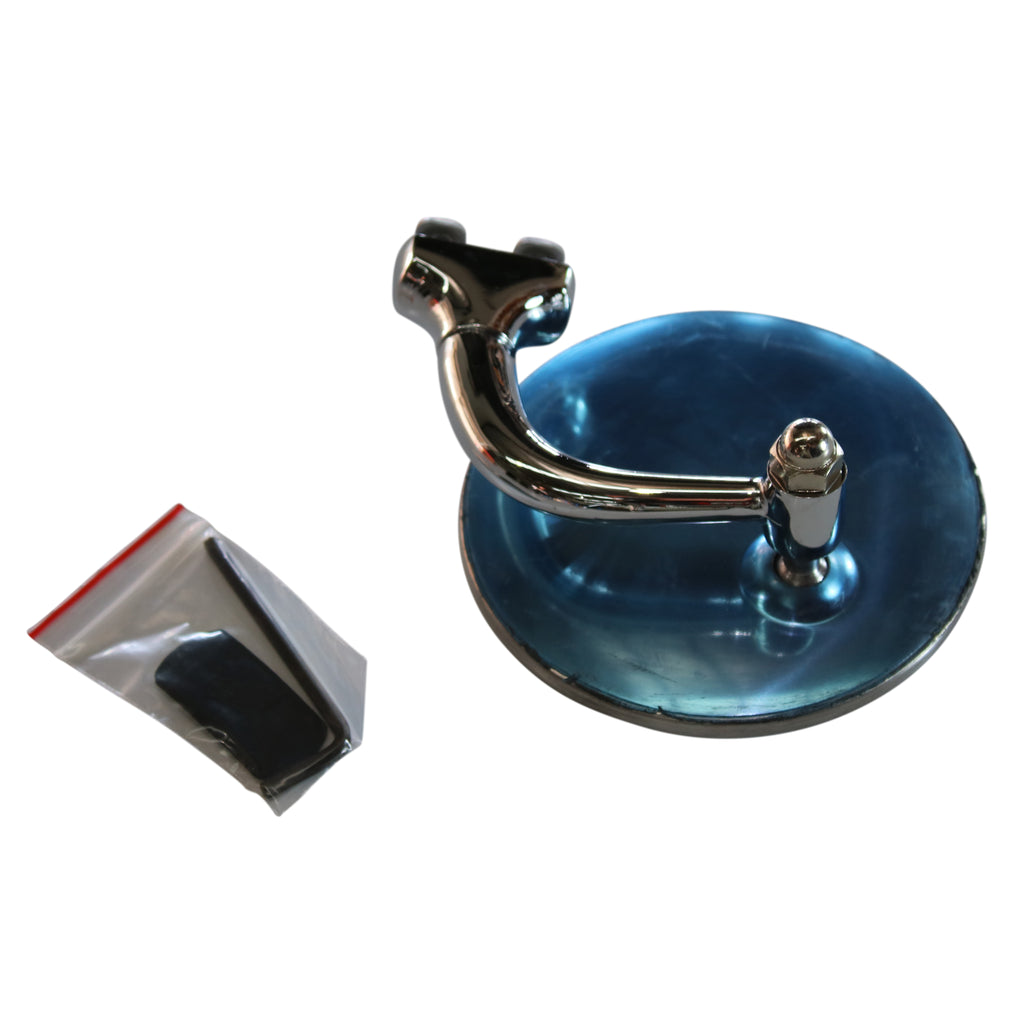 TFI Racing 4" Short Arm Peep Side Door Edge Glass Mirror Outside Rear View