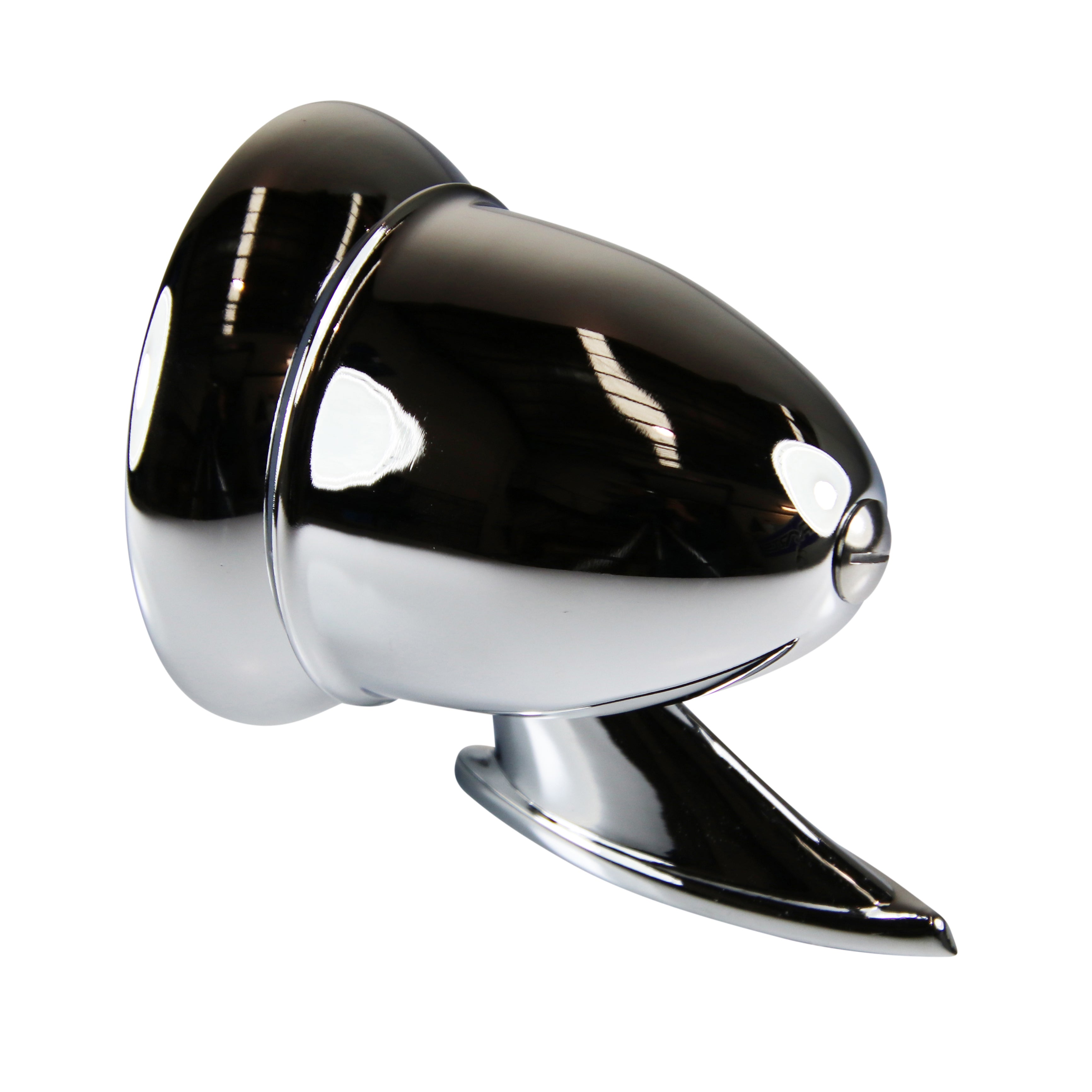 TFI Racing 4" Bullet Guard-Door-Fender Mount Classic Sports Car Racing Mirror