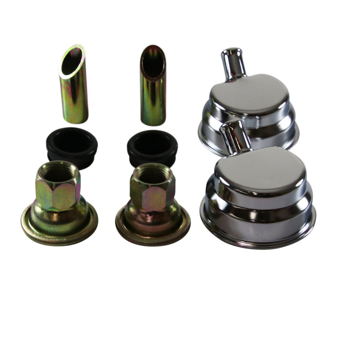 TFI Racing Crankcase Universal Evacuation System Weld In Tubes One Way Check