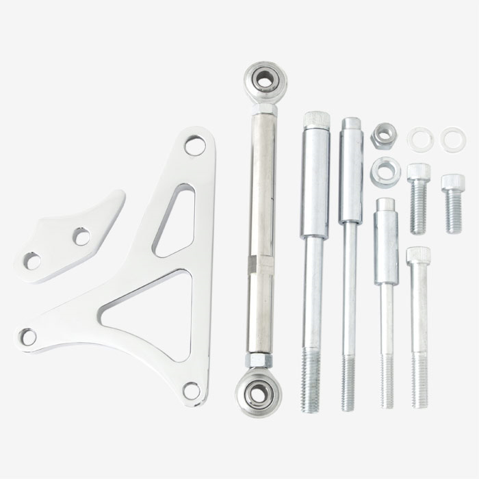 TFI Racing Alternator Bracket Kit Billet Aluminium Ford Windsor 260-289-302