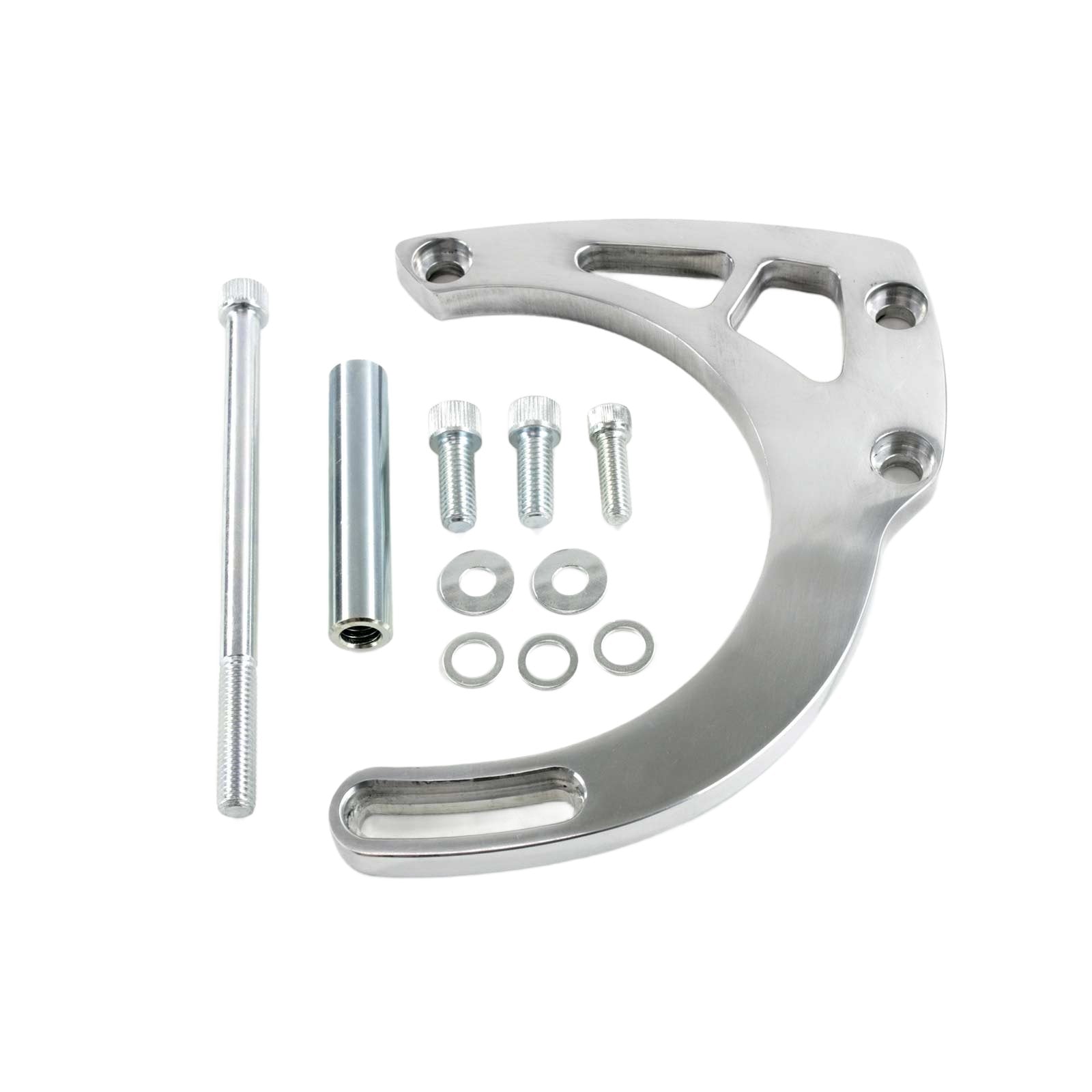 TFI Racing Alternator Bracket Mid-Mount Kit Aluminium Chevrolet Small Block LWP
