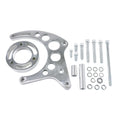 TFI Racing Alternator Bracket High Mount Small Block Chev Gilmer LWP Polished