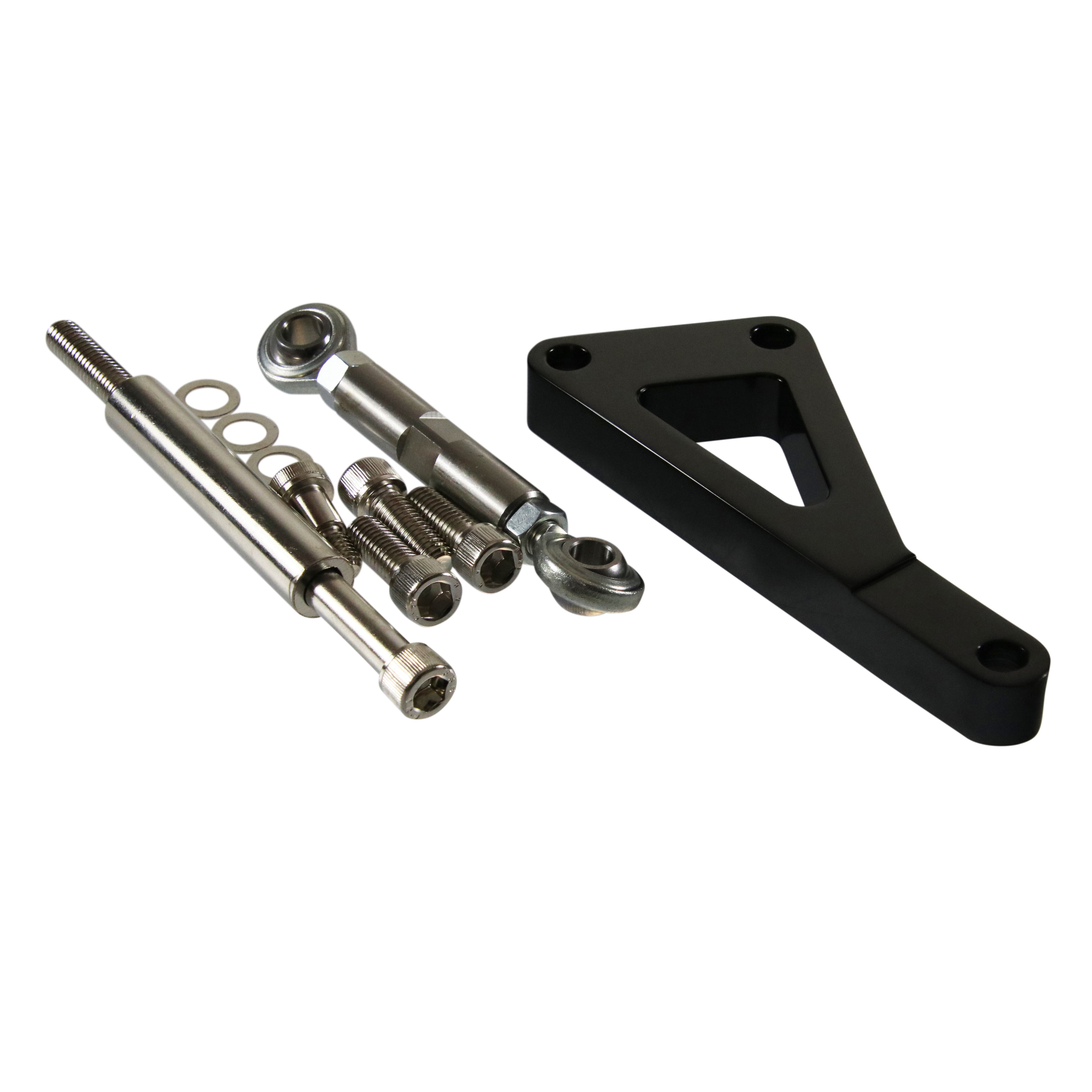 TFI Racing Alternator Bracket Black Aluminium Outward Mount Small Block Chev LWP