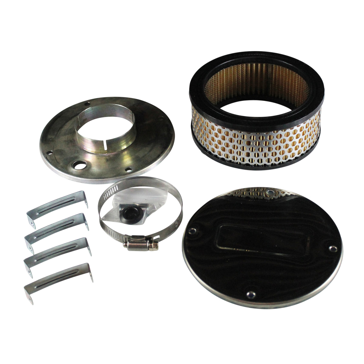 TFI Racing Air Cleaner 5-1/2" Wide x 55mm Tall 2-5/16" Neck Single Barrel