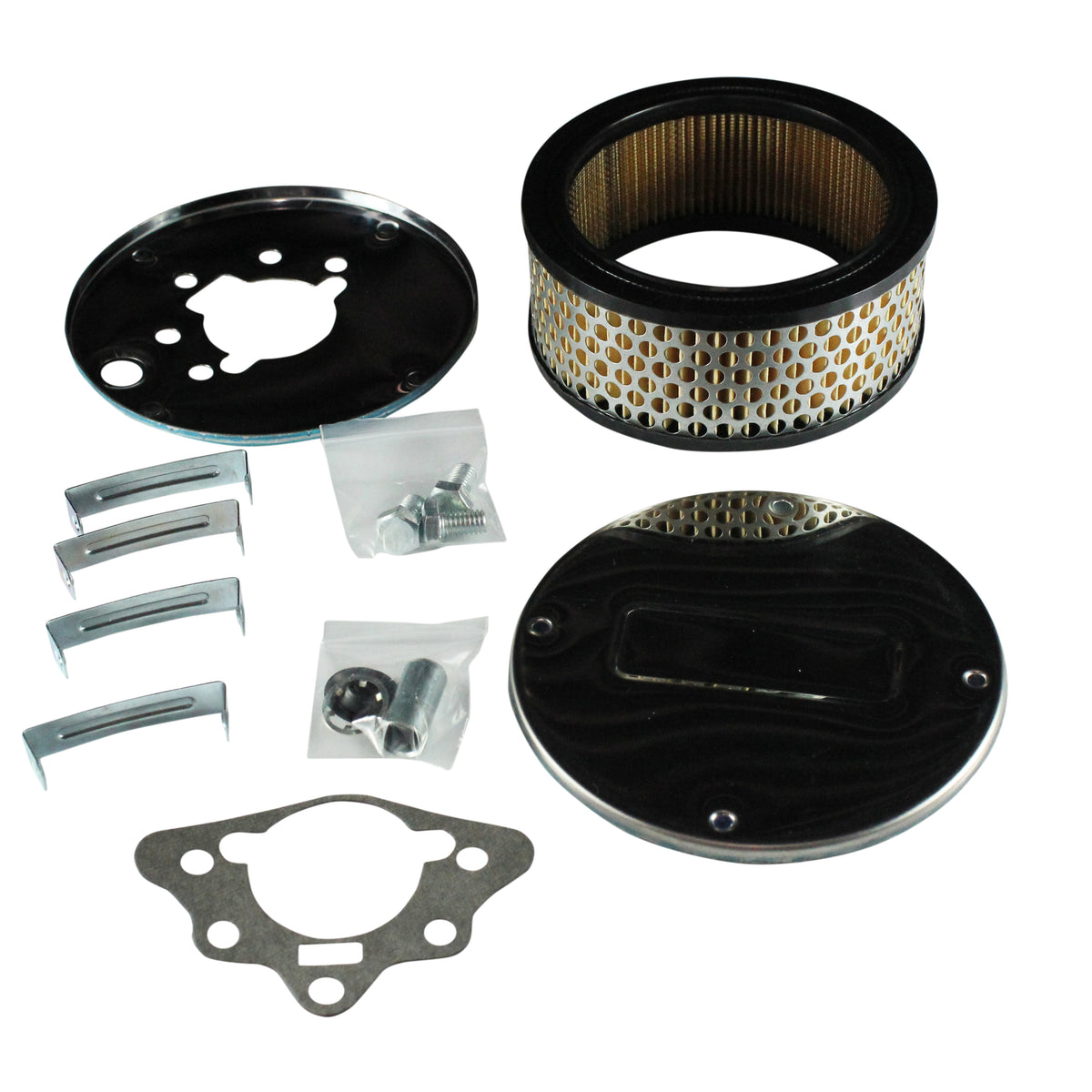 TFI Racing Chrome Air Cleaner 5-1/2" Wide x 55mm Tall CD175 DC28 Stromberg