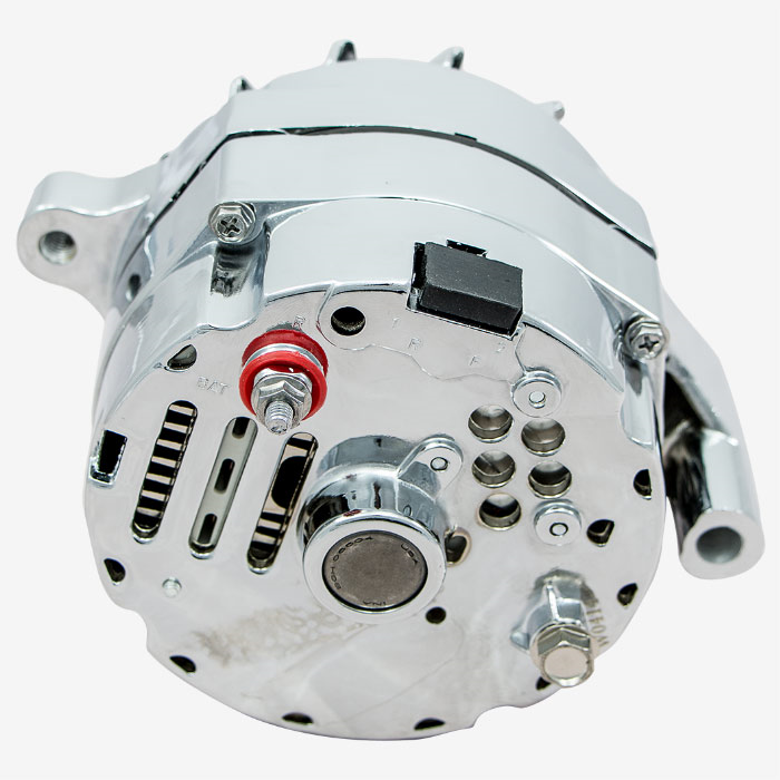 TFI Racing Alternator Ford 1963-86 V6 V8 110 Amp 3 Wire Internal Regulator