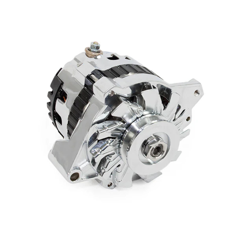 TFI Racing Alternator GM CS130 Style 160 Amp Alternator with V Belt Pulley