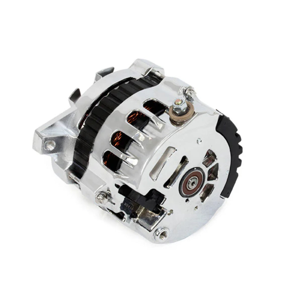 TFI Racing Alternator GM CS130 Style 160 Amp Alternator with V Belt Pulley