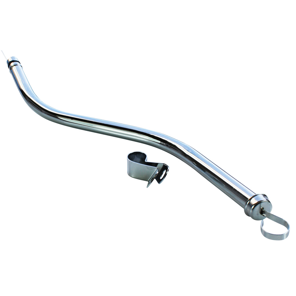 TFI Racing Transmission Dipstick Tube Ford C4 Dipstick + Tube Finish Push In
