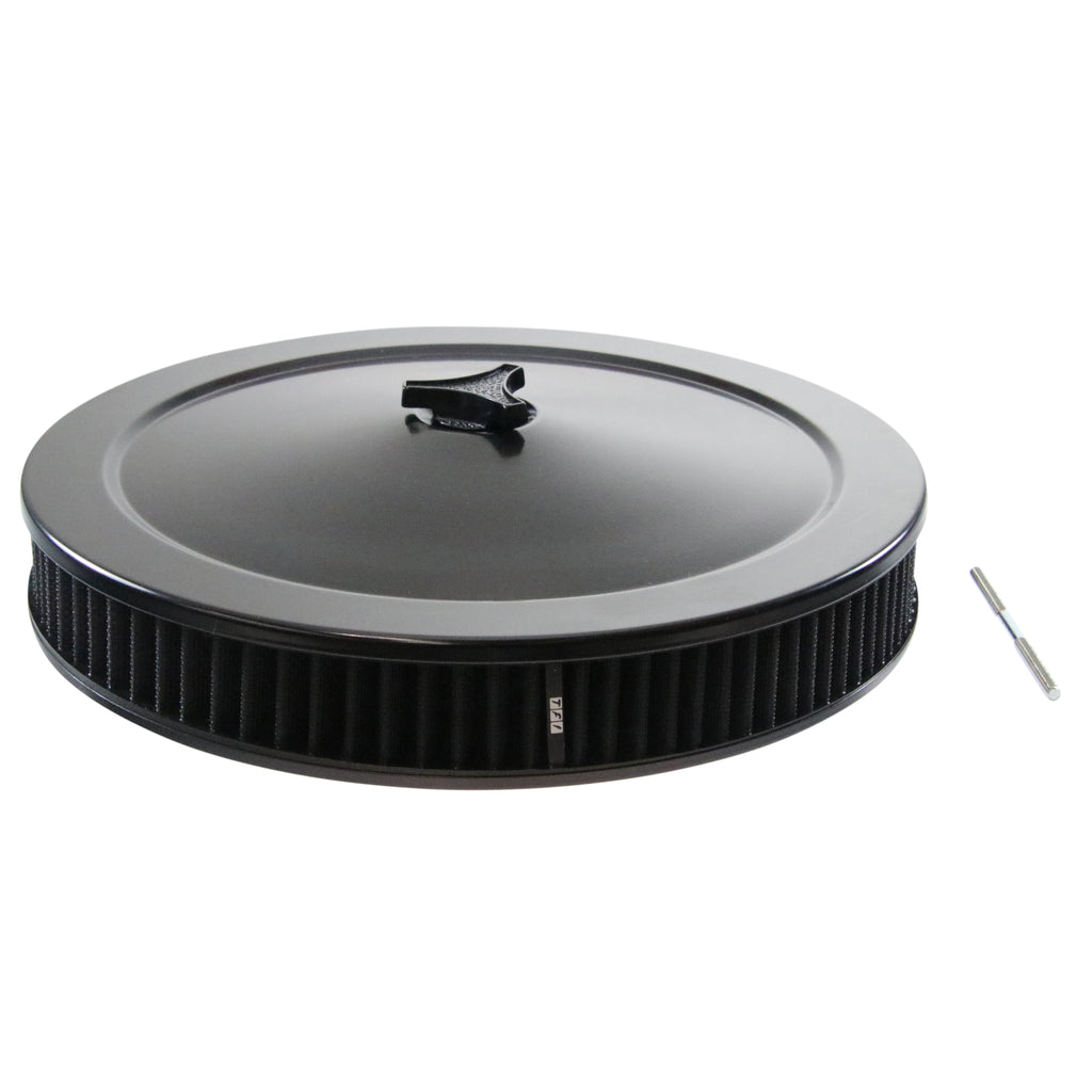 TFI Racing Air Filter Cleaner 14" x 2" Holley Rochester Recessed Base Washable