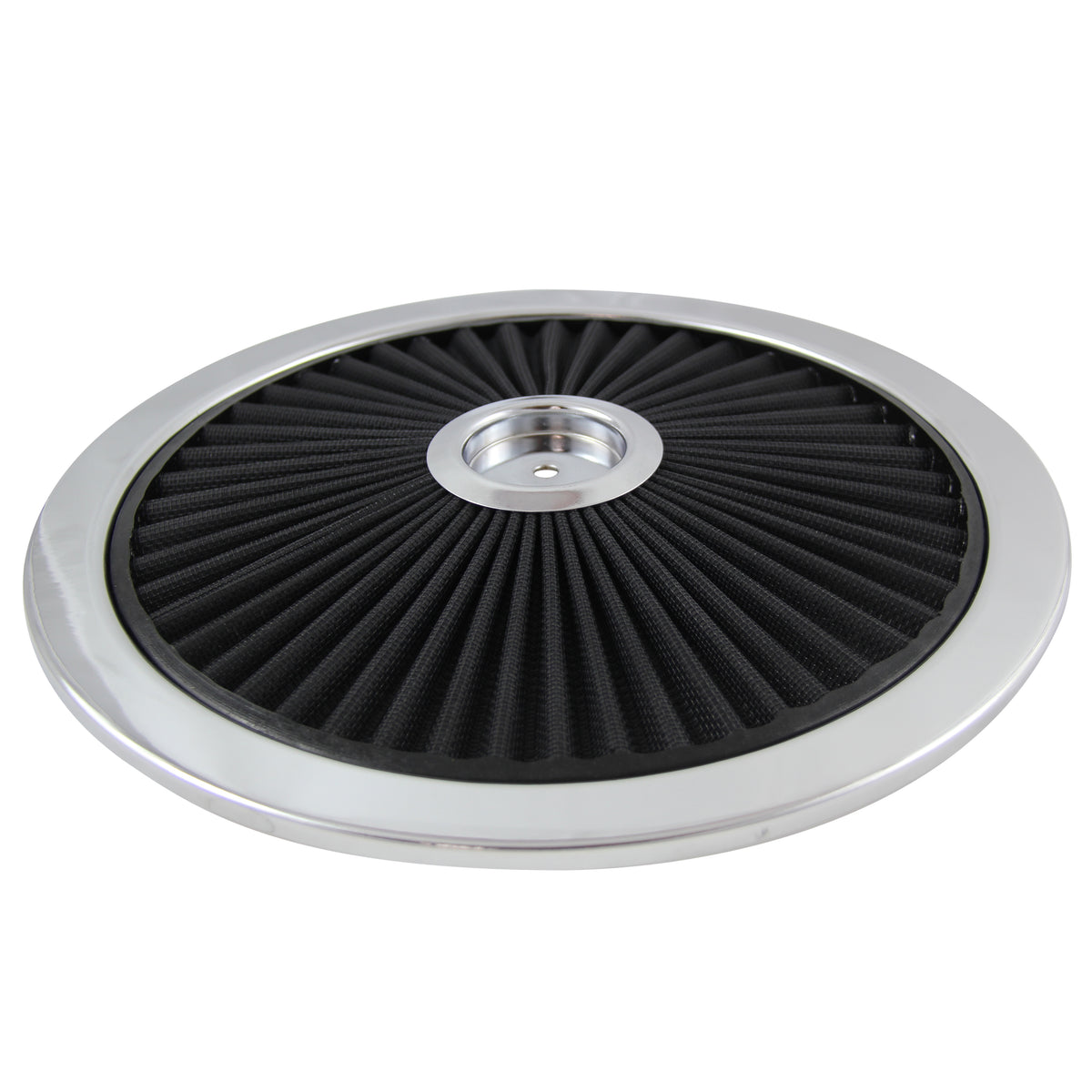 TFI Racing Extraflow Black Element Chrome Air Filter 14" Top Cotton Pleated