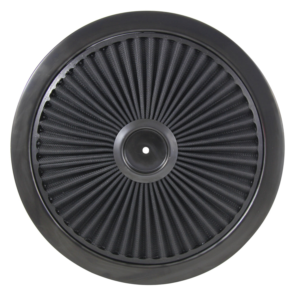 TFI Racing Extraflow Black Element Air Filter 14" Top Cotton Pleated