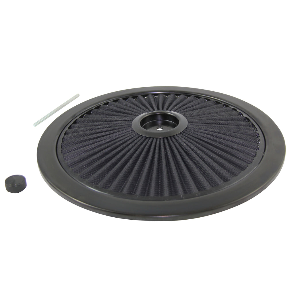 TFI Racing Extraflow Black Element Air Filter 14" Top Cotton Pleated