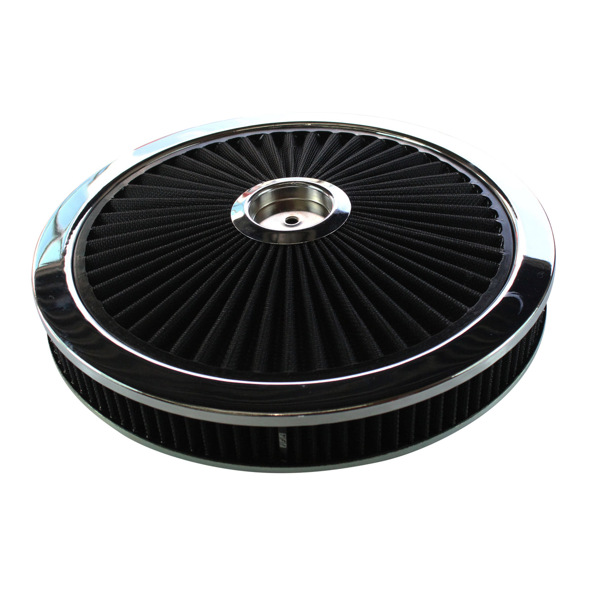 TFI Racing Extraflow Air Filter Cleaner 14" x 2" Holley Holden Quadrajet Base
