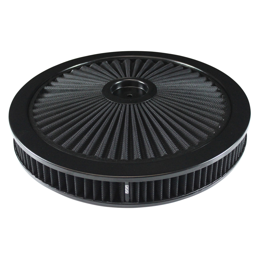 TFI Racing Extraflow All Air Filter Cleaner 14" x 2" Holley Edelbrock Recessed