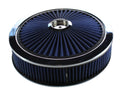 TFI Racing Extraflow Air Filter Cleaner 14" x 3" Holley Holden Quadrajet Base