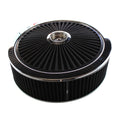TFI Racing Extraflow Air Filter Cleaner 14" x 4" Holley Holden Quadrajet Base