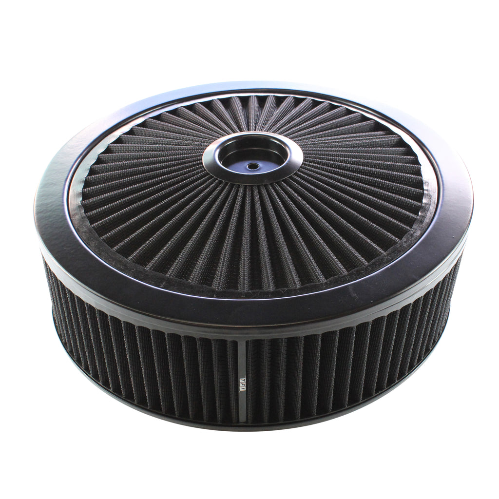 TFI Racing Extraflow All Air Filter Cleaner 14" x 4" Holley Edelbrock Recessed