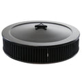 TFI Racing Air Filter Cleaner 14" x 3" Holley Holden Quadrajet Base Washable