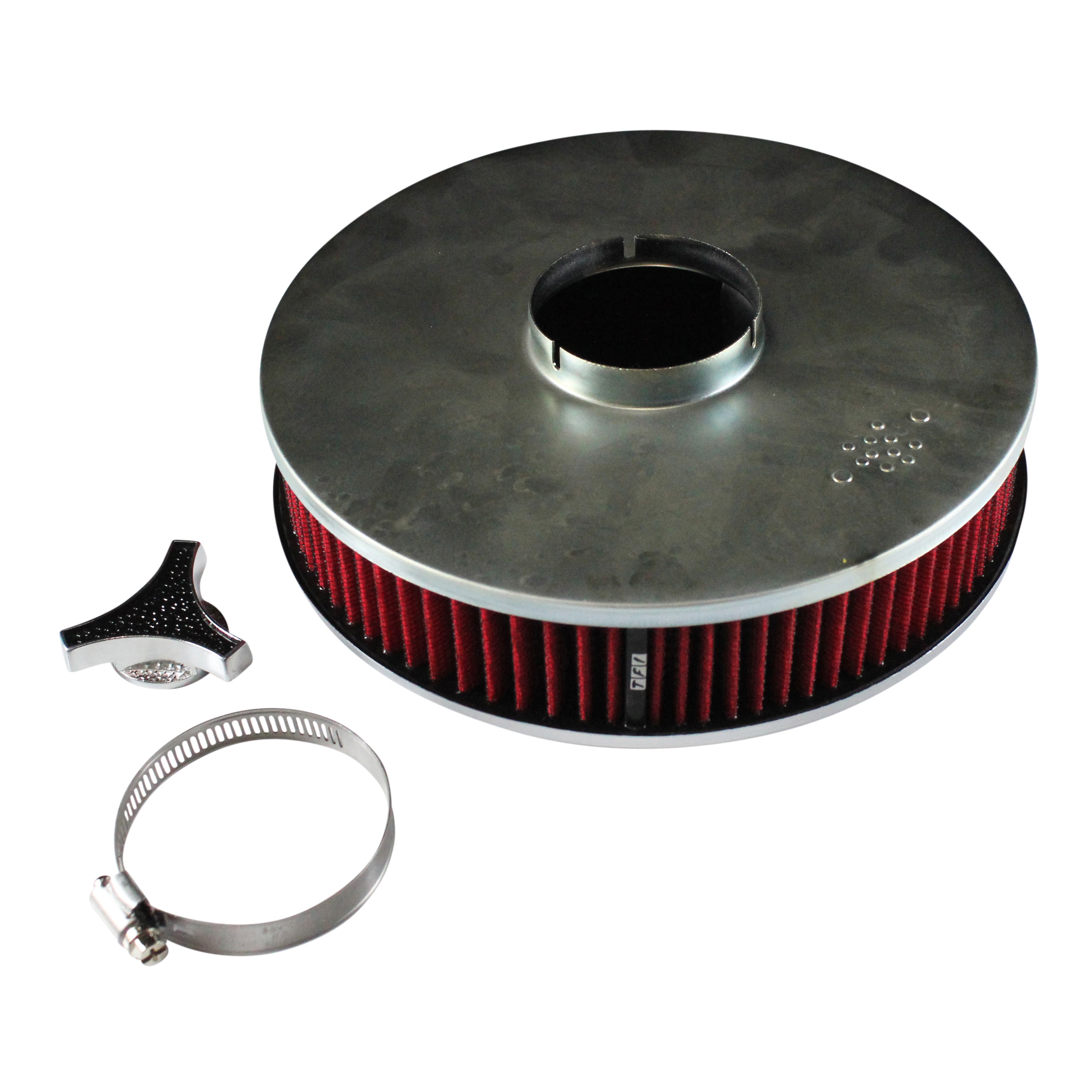 TFI Racing Air Cleaner 9" Wide x 2" Tall Suit 2-5/8" WW Stromberg Carb Element