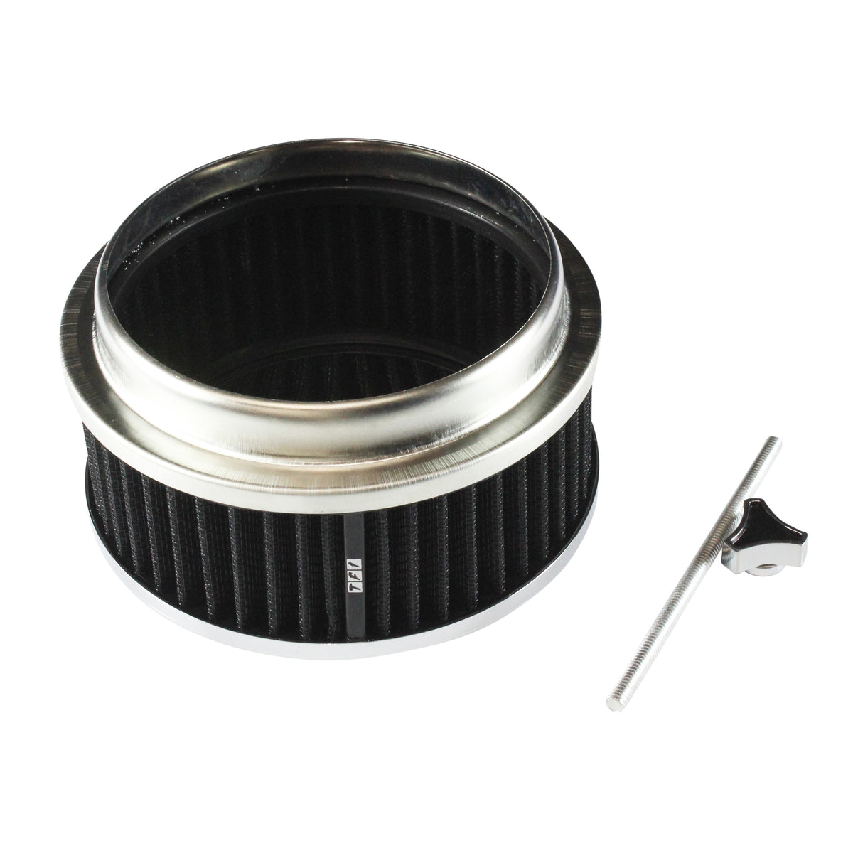 TFI Racing Air Cleaner 6-3/8" Wide x 2-1/2" Tall suit 5-1/8" Holley Carb Elem