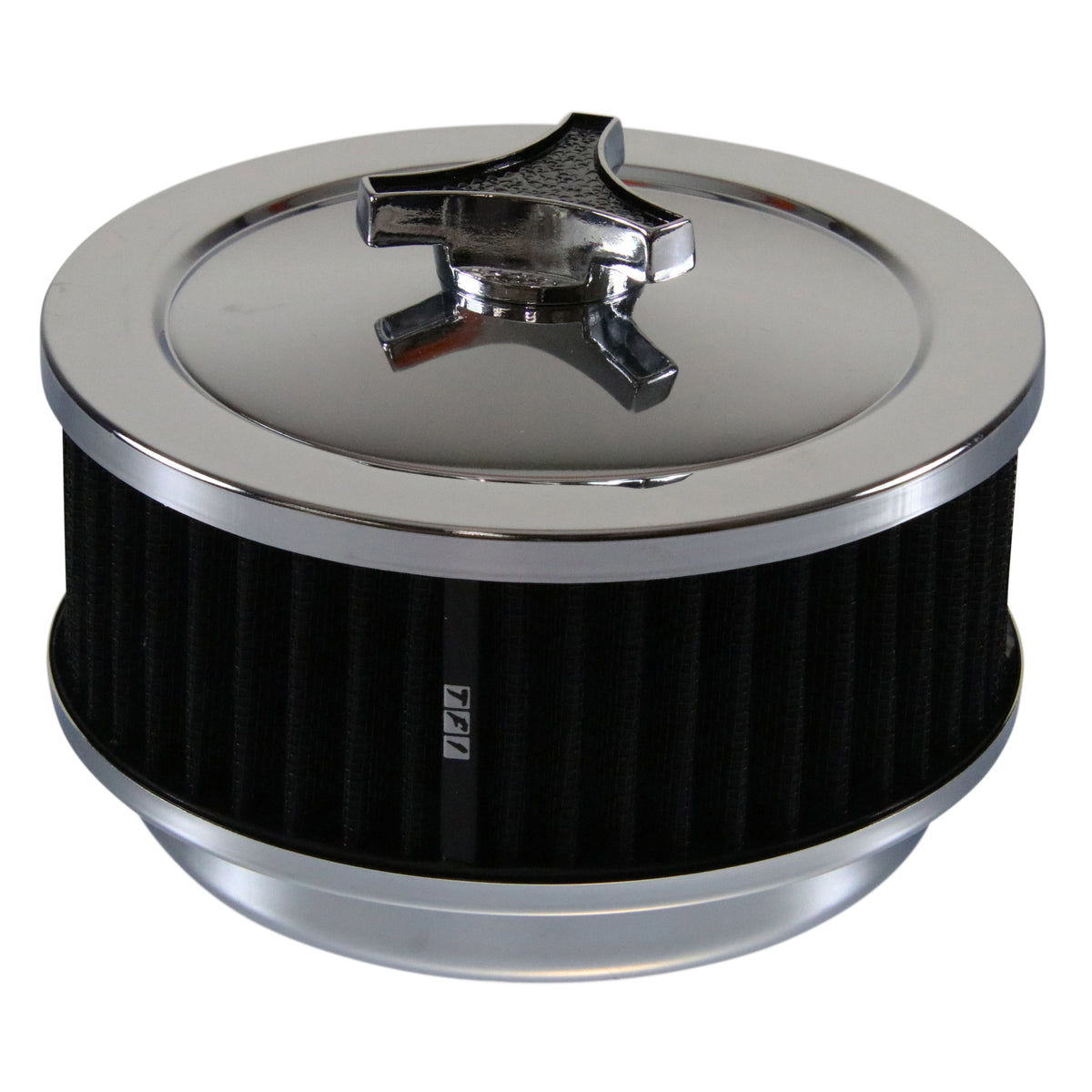 TFI Racing Air Cleaner 6-3/8" Wide x 2-1/2" Tall suit 5-1/8" Holley Carb Elem