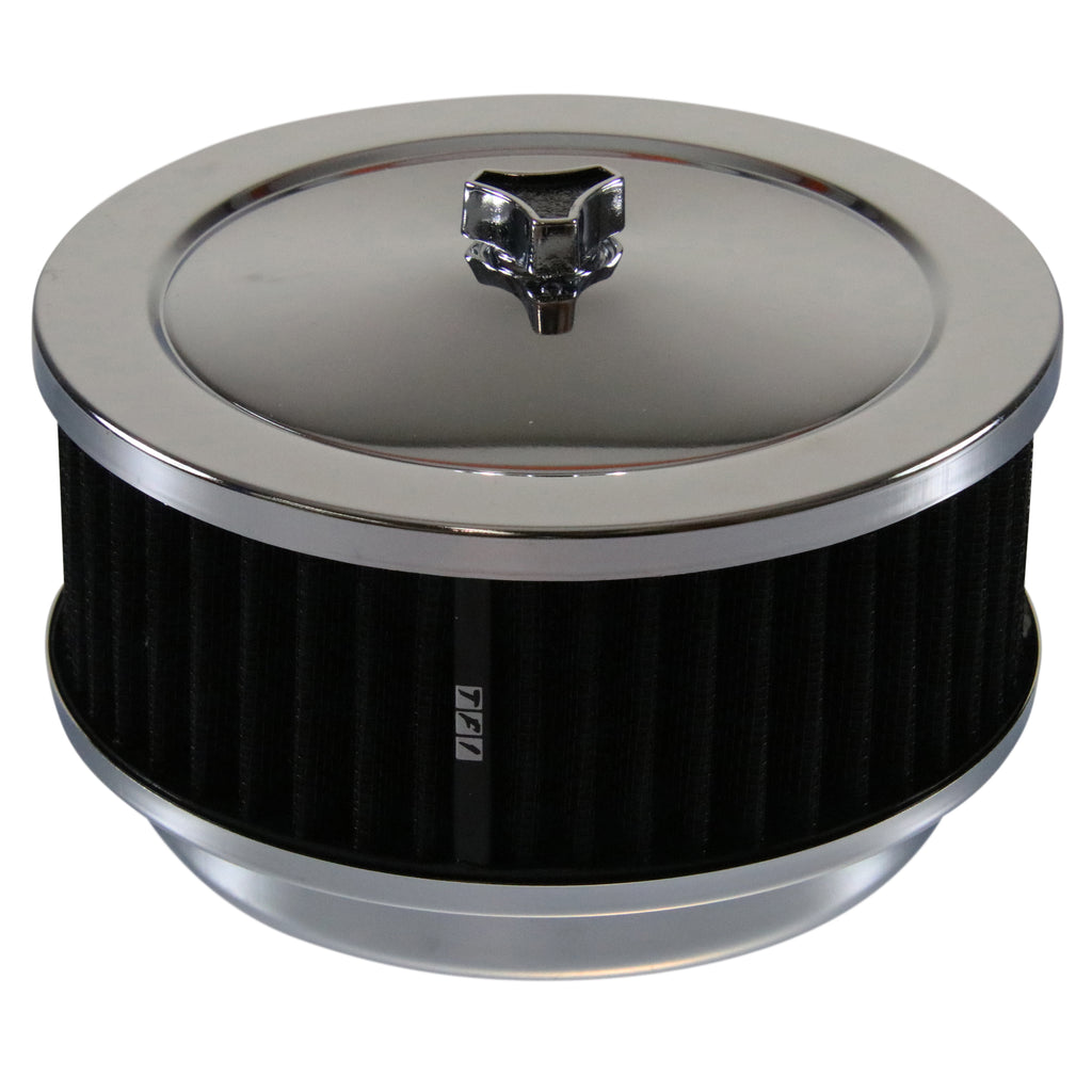TFI Racing Air Cleaner 6-3/8" Wide x 2-1/2" Tall suit 5-1/8" Holley Carb Elem