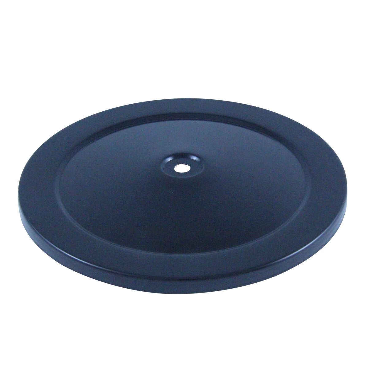 TFI Racing Filter Lid Top Black Steel suits 6-3/8" Inch Air Cleaner Replacement