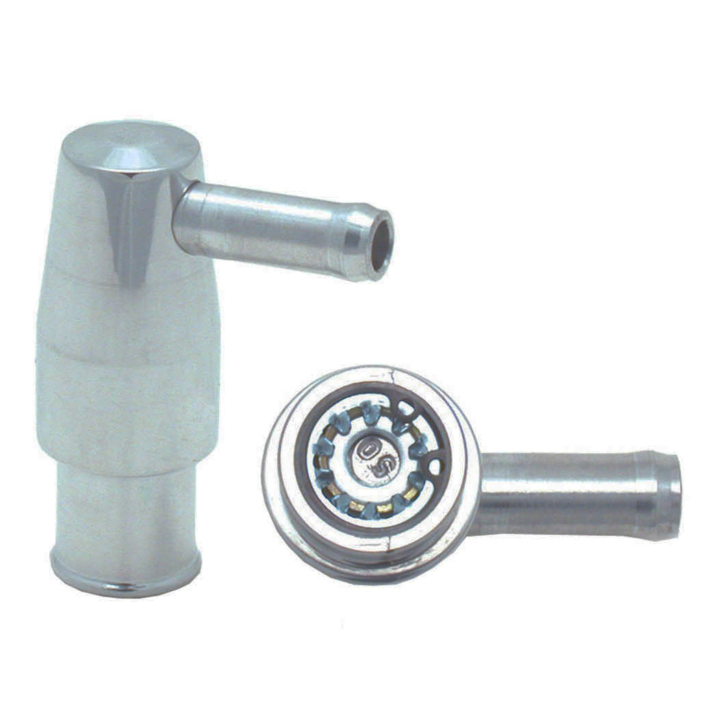 TFI Racing Polished Billet Aluminium PCV valve with 3/4" neck