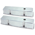 TFI Racing Valve Covers Alloy Chevrolet SB V8 283-400 Tall Smooth Alloy Polished