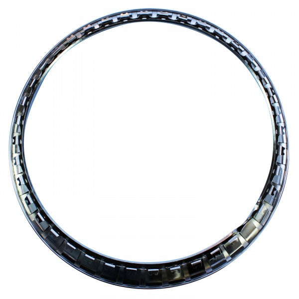 TFI Racing Wheel Trim Rings Beauty (Band) 16" set 4. Steel Finish Band Ring