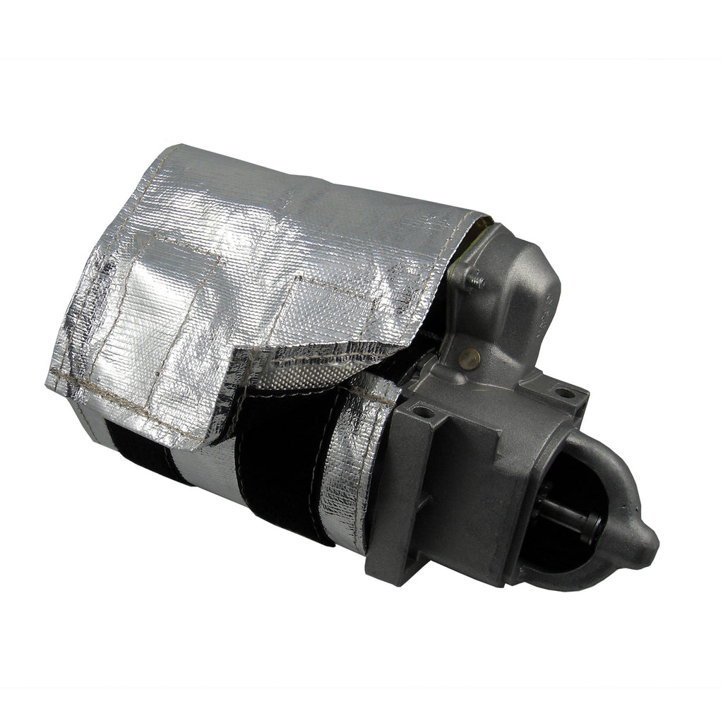 Heat Shield Starter Motor Heat Shield Aluminised Hook-Loop fastener 19cm x 55cm