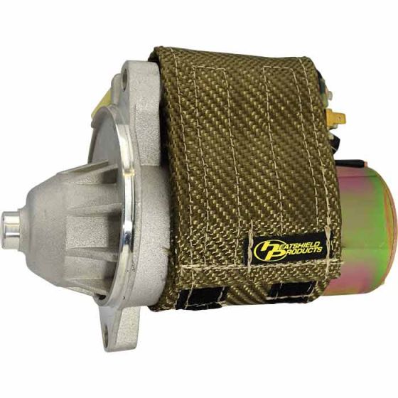 Heat Shield Starter Motor Heat Shield Lava Hook-Loop fastener 9cm x 45cm. 650⁰C