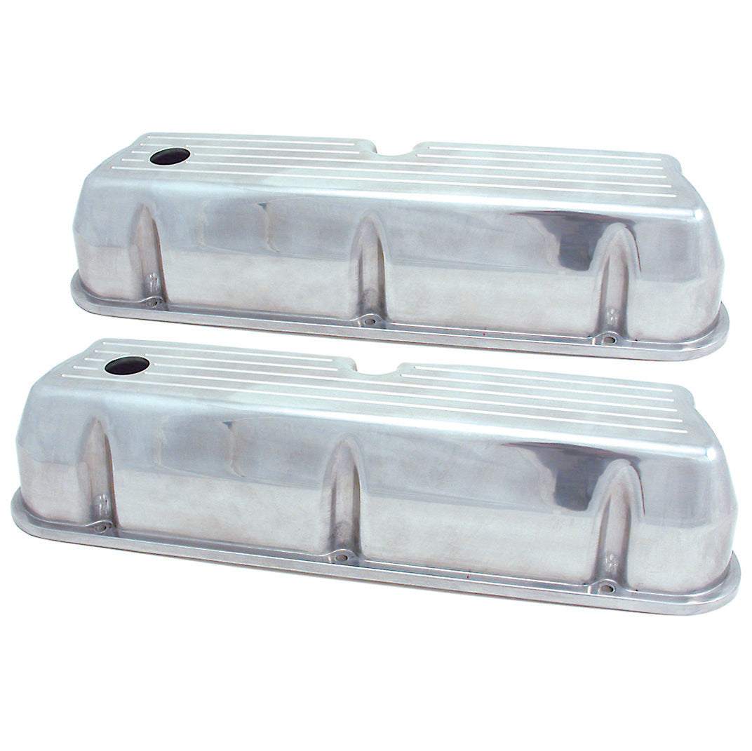 TFI Racing Valve Covers Ford Windsor V8 260-289-302-351 Tall Milled Baffled