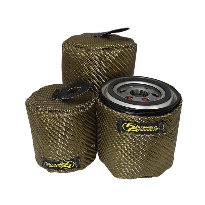 Heat Shield Oil Filter Lava Heat Shield fits GM LS/LT1/LT4 (Z160) Oil Water