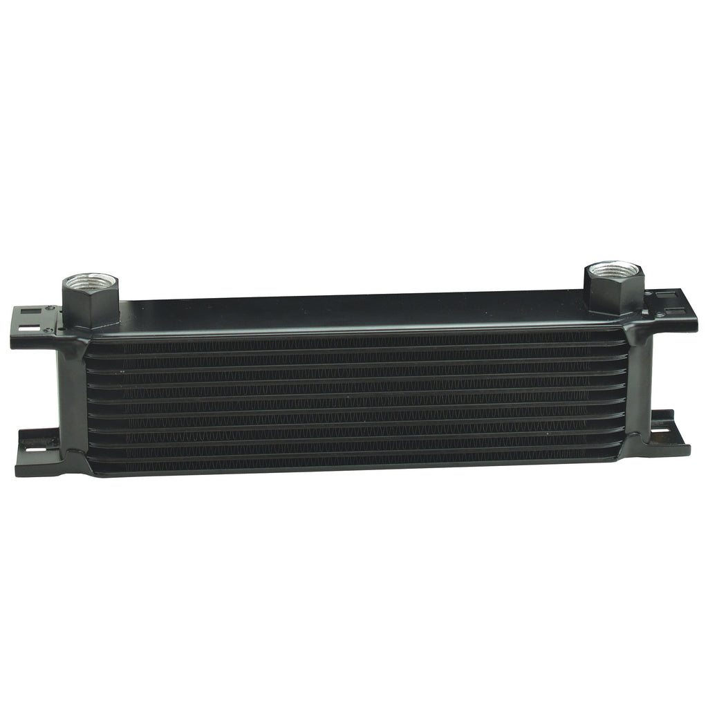 Derale Stack Plate Engine/Transmission Oil Cooler 10 Row Core-10AN Inlet
