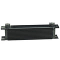 Derale Stack Plate Engine/Transmission Oil Cooler 10 Row Core-10AN Inlet