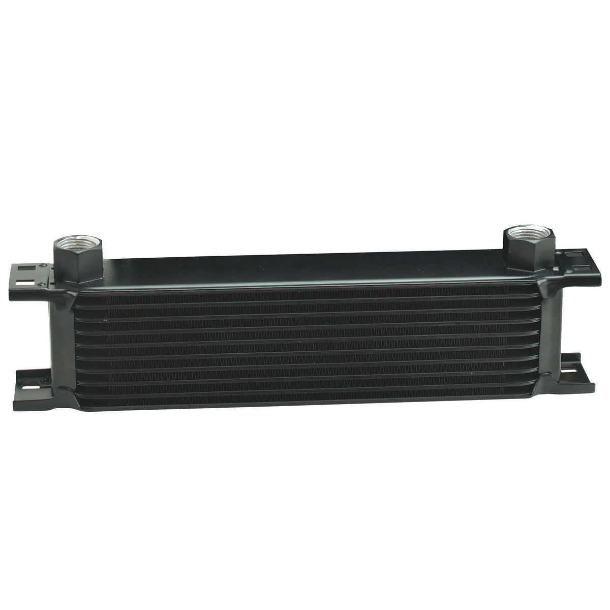 Derale Stack Plate Engine/Transmission Oil Cooler 10 Row Core-10AN Inlet