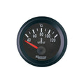 Speco 2" 12V Electric 40-120ºC Water Temperature Gauge - Black Dial Black Bezel
