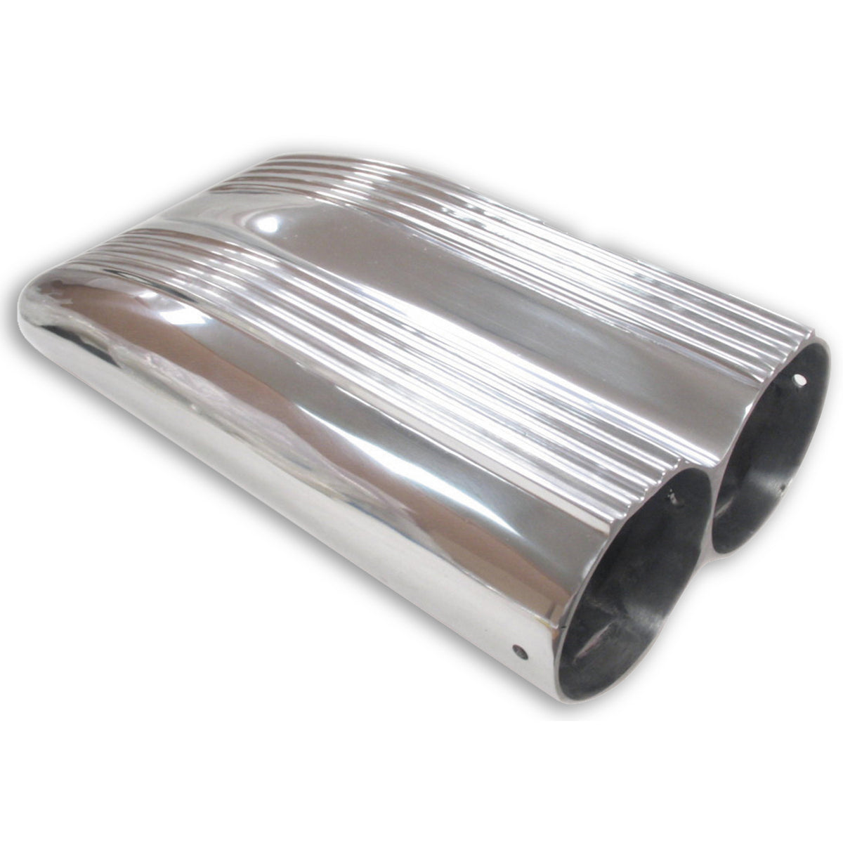 TFI Racing Scoop Shotgun Single/Dual Finned Polished Alloy Hood Scoop 19.5" Long