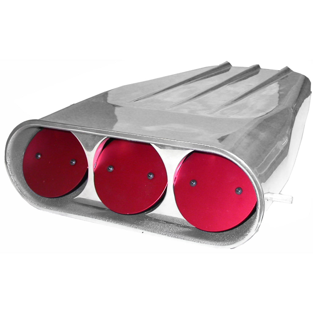 TFI Racing Street Scoop Finned (Mr Gasket Style) Bug Catcher Single/Dual Carb